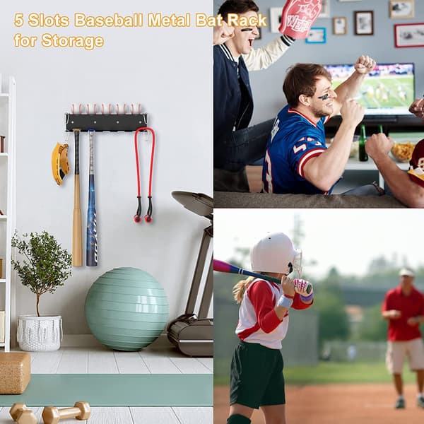 Multifunktionell förvaringshylla för basebollträn