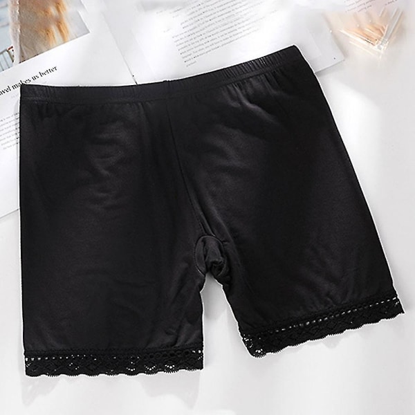 Kvinnor Underklänningar Seamless Smooth Slip Shorts Bekväma tunna korta byxor Skin Color XL