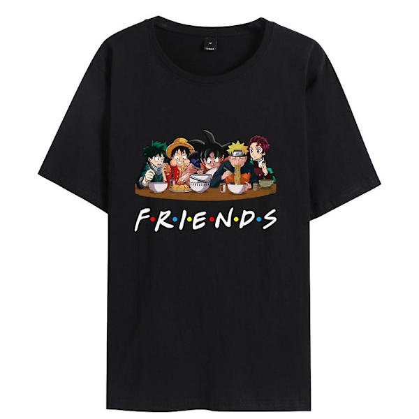 My Hero Academia Japanilainen Manga Anime Painettu Unisex Lyhythihainen T-paita Rento Paita Lahja B XL