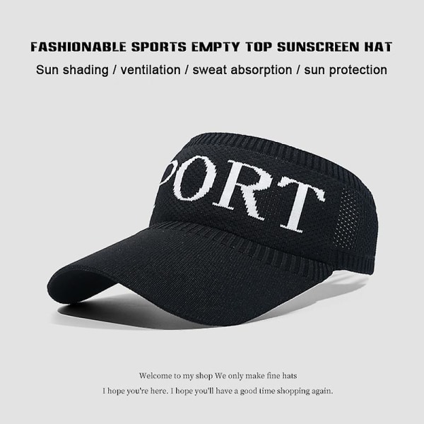 Solskärm Hatt Dam Keps Tennis Golf Promenad Baseboll Tjej Kepsar Tom Topp Pink