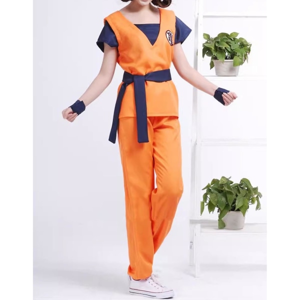 Son Goku Anime Kostym Son Goku Anime Karaktär Cosplay Kostym Halloween Vuxna Anime Kostym Wukong L