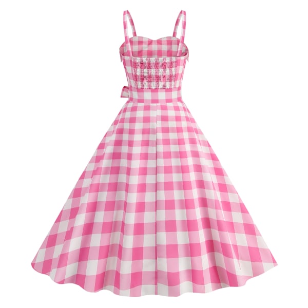 Dame Vintage Kjoler 1950-tallet Retro Swing Kjole Filmheltinne Cosplay Kostyme Stil 4 Style 4 L