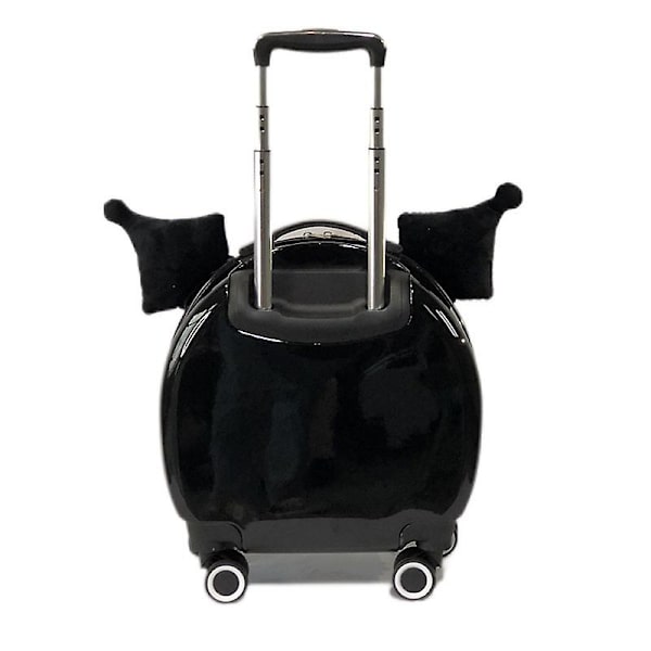 Uusi Kiipeilylaatikko Sarjakuva Pieni Hirviö Yleispyöräinen Matkalaukku On Söpö Matkalaukku Lapsille Ja Aikuisille. black 18 inches