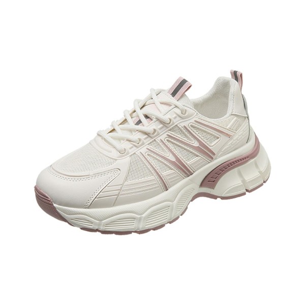 Damesko Gåsko Flats Damer Pustende Anti-lukt Sneakers Gave Til Jul Bursdag Nyttår Pink 36