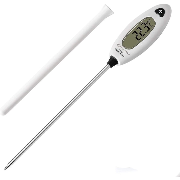 Långkokningstermometer Temperaturprob Digital Kökstermometer Direktläsning 5 Sekunder Lcd Stor Skärm Kött