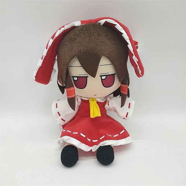 3 st Touhou Project Marisa Komeiji Koishi Hakurei Reimu Hon Meirin Hata No Koko Cosplay Plyschdocka Gosedjur Kudde Julklapp about 17-20cm deep blue