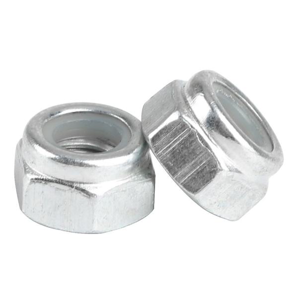 Hexagon Självlåsande Mutter M3 M4 M5 Rostfritt Stål Hållbar 10st/set M5