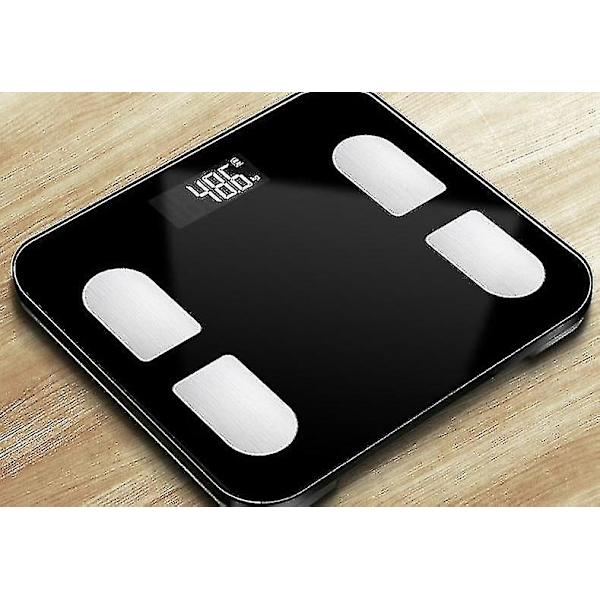 Smart Elektronisk LED Digital Vekt Black