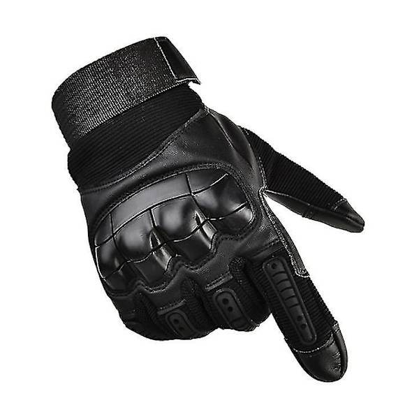 Taktiske Hansker Motorsykkelhansker Fullfingerhansker black M