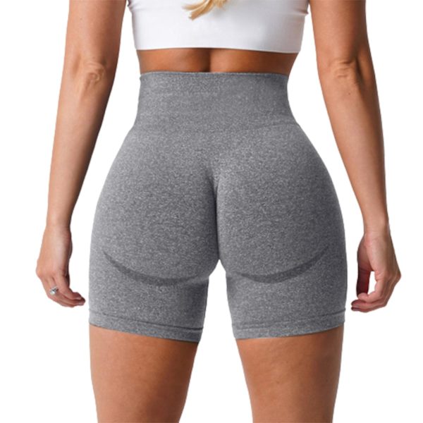 Fitness Sports Shorts Gym Yoga Shorts Åndbare Komfortable Shorts til Dating Træning Hverdagsbrug Grey L