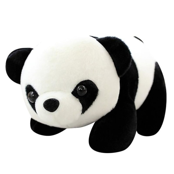 Panda docka plyschleksak gosedjur jätte docka simulering docka gosedjur flickas dag present 25cm White