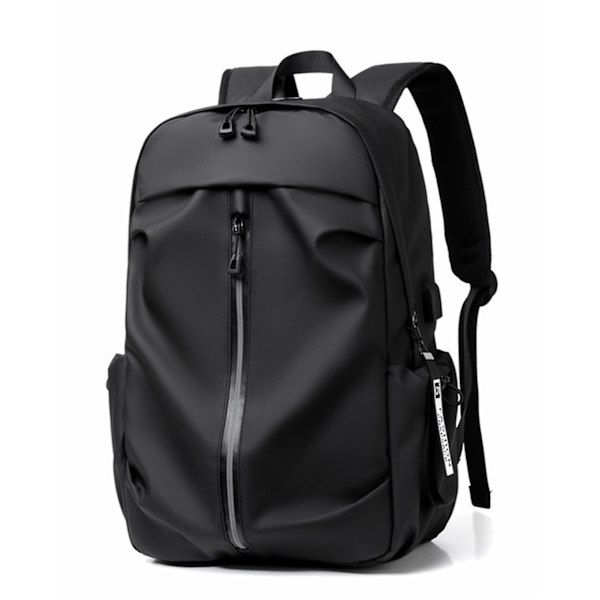 Affärsmässig Stöldskyddsryggsäck för Laptop, Kabinväska med Stor Kapacitet & USB-gränssnitt Svart/Ljusgrå/Mörkgrå Färg Black