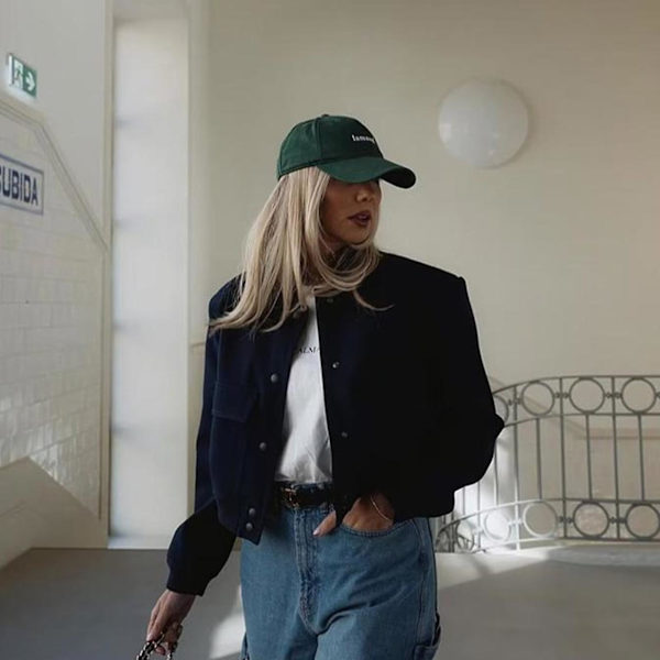 Retro Kort Uldjakke til Kvinder, Casual Ensfarvet Langærmet Jakke til Efterår og Vinter Gray M