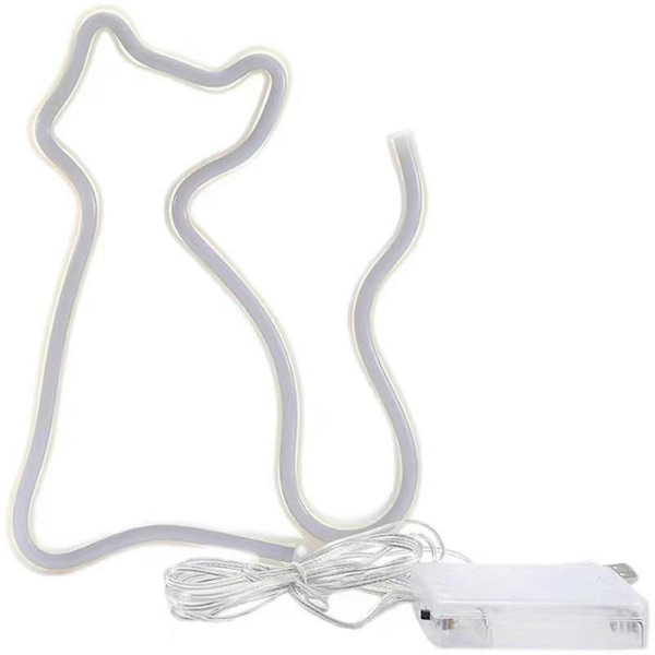 LED Neonljus Väggkonstskylt Sovrumsdekor Hängande Nattlampa Hemfest Högtidsdekor Julklapp Cupid Heart