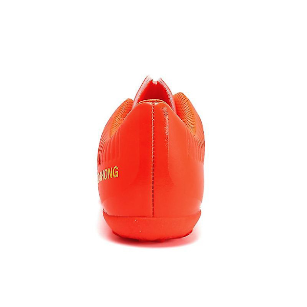 Fotbollsskor Herr Höga Fotbollsskor Gräs Träning Sportskor Sneakers Orange 44