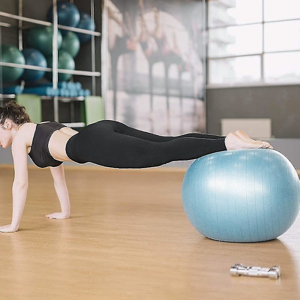 Gym Yoga Träningsboll, Yoga Träningsboll, Core Träning För Yoga Fitness blue 55cm