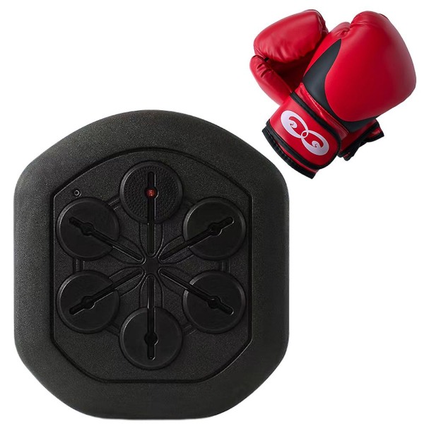 Musikboxningsmaskin Intelligent boxningsträningsutrustning Multipurpose fitness för kvinnor With Gloved