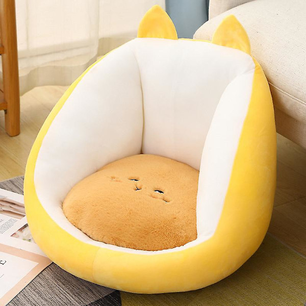 Söpöt sarjakuvaistuinkoristeet vaahtomuovitäytteellä, työpöydän istuintyyny tukemaan vyötäröä ja selkää 40x30CM Cat