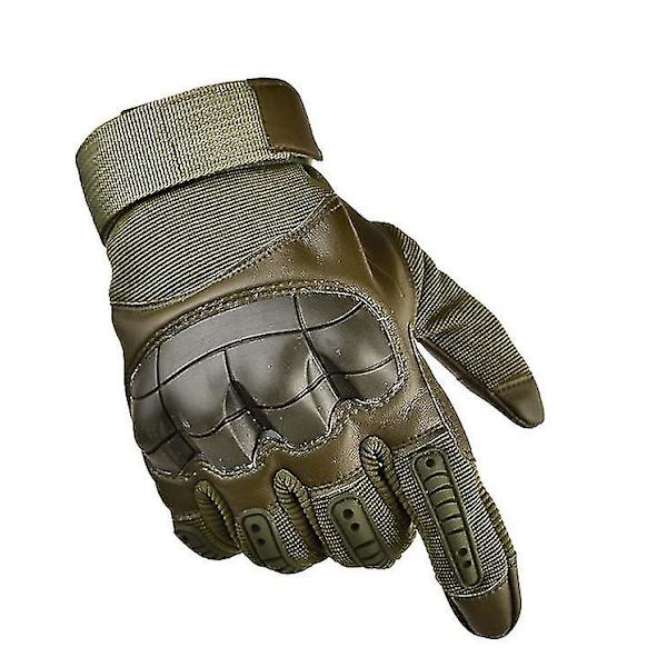 Taktiske Hansker Motorsykkelhansker Fullfingerhansker dark green S