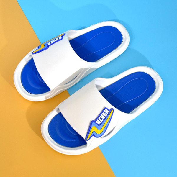 Herr Sommar Cloud Tofflor Halkfria Snabbtorkande Öppen Tå Mjuka Sandaler För Inomhus Och Utomhus Black 44-45