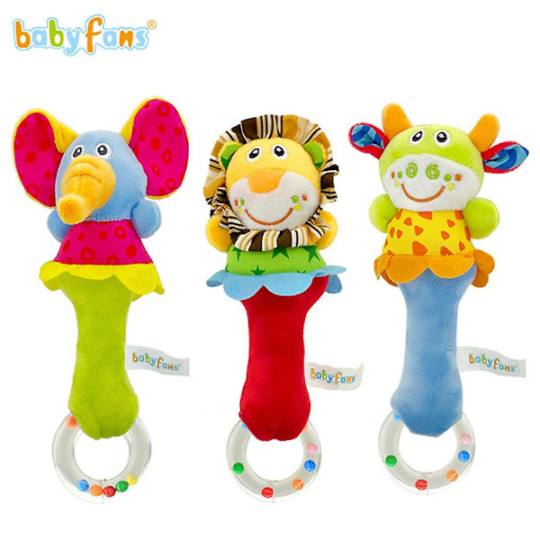 Baby Bell Skallror Leksaker Intelligens Grepp Lugnande Skallra Bell Pedagogisk Leksak Kitten