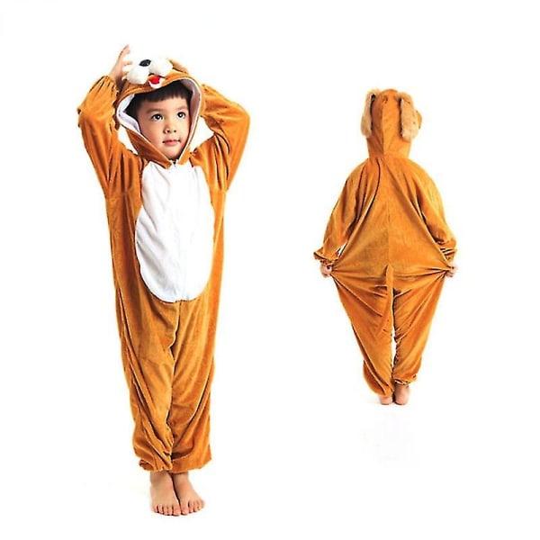 Dinosaur Dyr Børn Anime Cosplay Kostume Sjovt Sæt Skolefest Performance Blue rabbit 100cm height