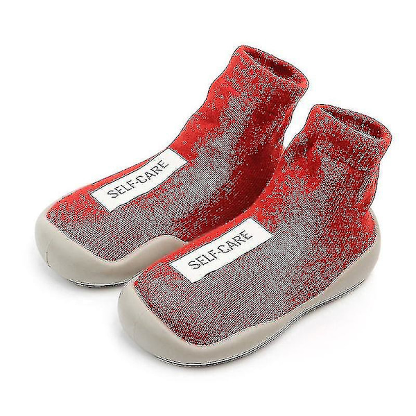 Unisex Babysko Første Gåsko til Babyer Småbørn Piger Babysko Blødt Gummi Yellow 22-23