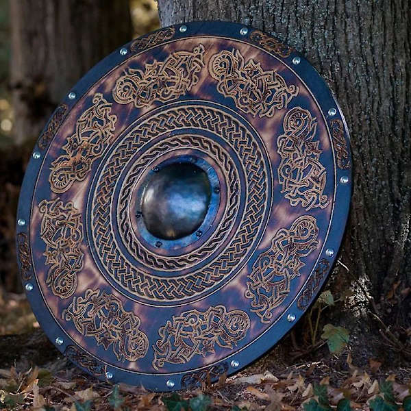 Vikingasköld 30cm Träsköld Inredning Träsköld H
