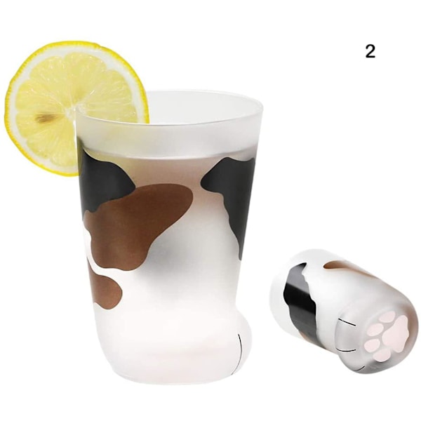 Nyhed Katteklo Kattepote Frosted Børne Mælkeglas S Personlighed Morgenmadsmælk 2