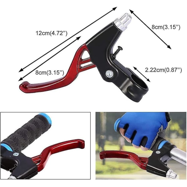 Bromshandtag, cykelbromshandtag, bromshandtag, universal aluminium