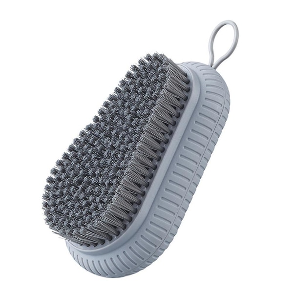 Myk Klesbørste Klesrengjøringsbørste Skobørste Hjem Grey