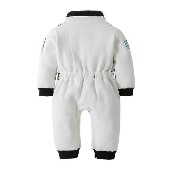 Astronautdräkt Rymddräkt Rompers För Spädbarn Pojkar Småbarn Spädbarn Halloween Jul Fest Cosplay Maskeraddräkt 80(6-12M) white