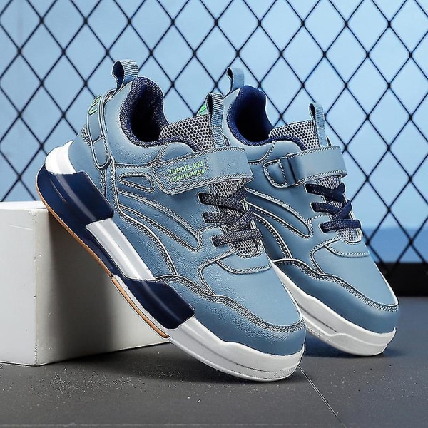 Guttesko Pustende Jentes Skateboard Sko Løpesko 3db9909 Blue 33
