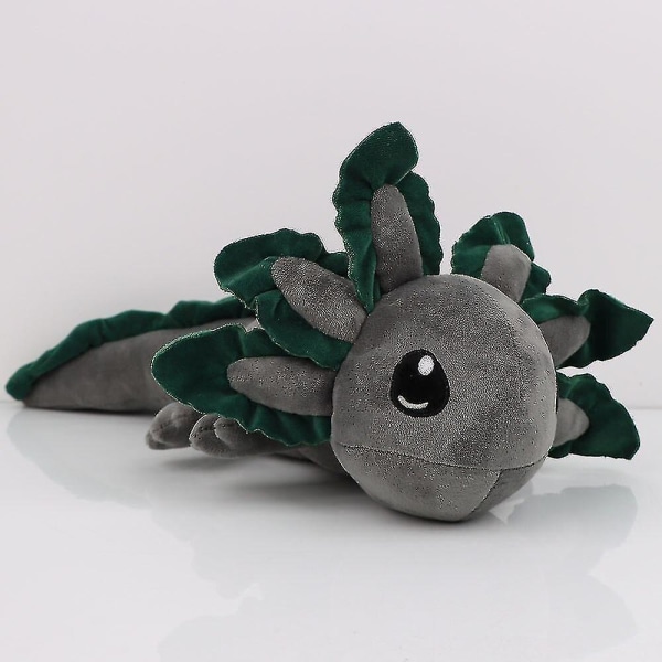 44/75cm Axolotl Plysch Leksak Mjuk Fylld Docka Seriefigur Leksaker Barn Vuxna Plysch Gamer Present Heminredning Black 44cm