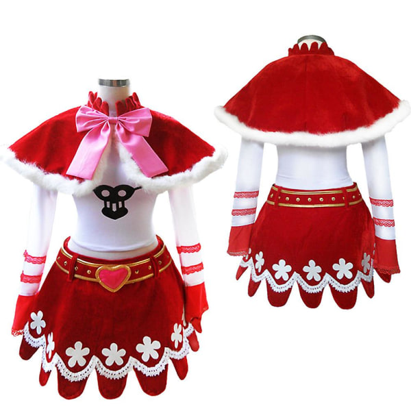 Anime Perona Princess Mononoke Cosplay Kostym Klänning Halloween Fest Uniformer Kostymer För Kvinnor Flickor Maskeradklänning L Costume only