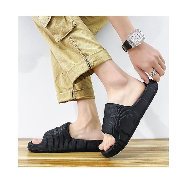 Sandaalit Liukumäet Platform Rantasandaalit Unisex-sandaalit Blcak 36-37