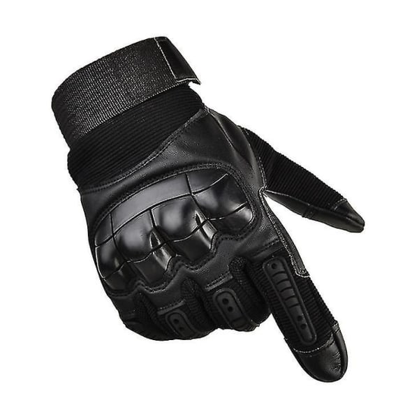 Taktiske Hansker Motorsykkelhansker Fullfingerhansker black S