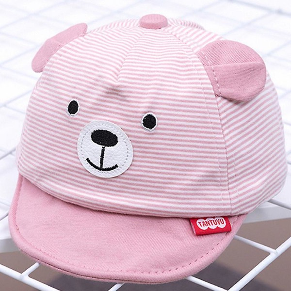 Taapero Imeväisikä Lasten Kesäinen Baseball-lippis Poikien Tyttöjen Baretti Aurinkohattu Pink
