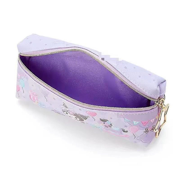 Sanrios Anime Cinnamoroll Melody Kuromi Pennfodral Kawaii Förvaringsväska Stationär Penna NM