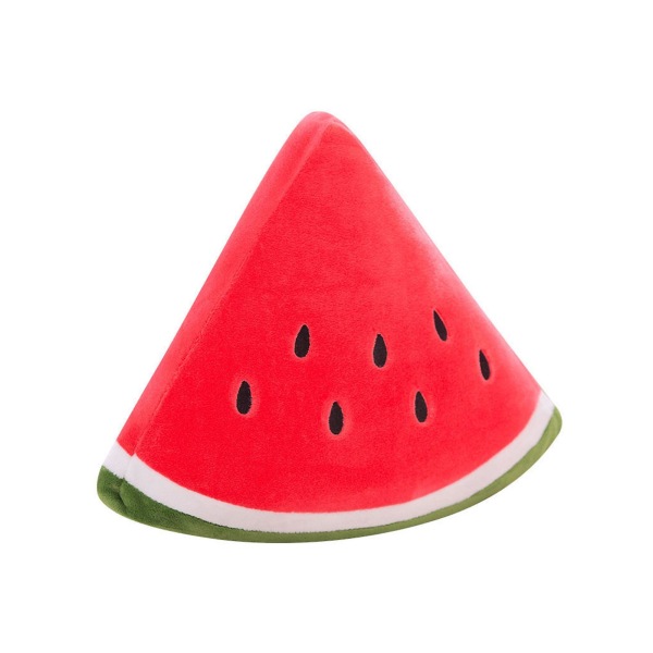 Söt vattenmelon kramande kudde bekväm och handkänsla present till julfödelsedag 40cm Triangle