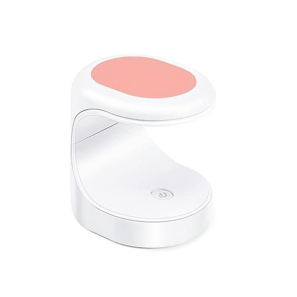 Mini Nagel Torkare Enkel Finger UV LED Lampa För Naglar USB Portabel Hemmabruk Pink