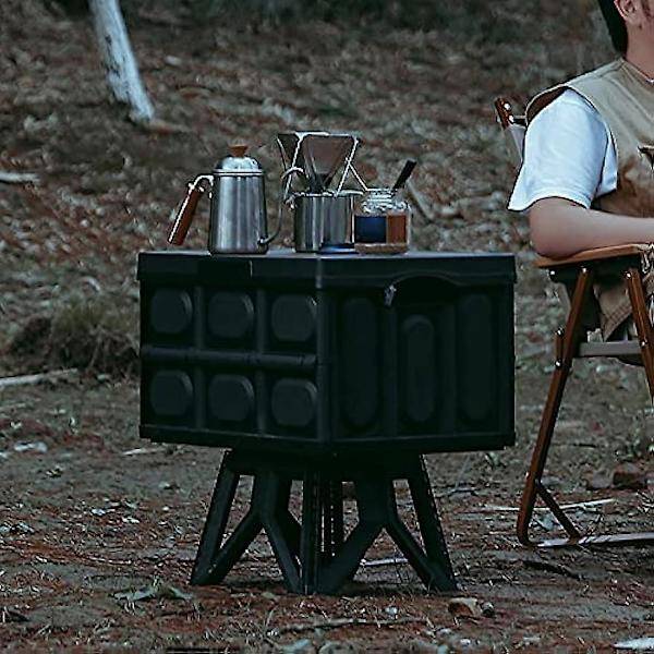 Hopfällbar Pall Hopfällbar Stegpall För Barn Och Vuxna Pallstol För Camping Fiske Hem Kök Army Green L