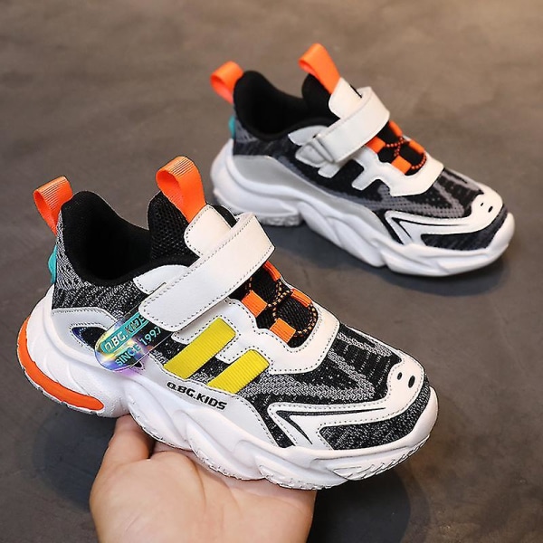 Børnesneakers Fly Weaving Løbesko Mode Sportssko 38