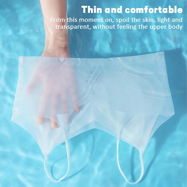 Kvinnor Ultratunn Is Silke BH Sommar Andningsbar BH Lyftande Kylande Komfort Sömlös Bralette Underkläder Plus Storlek Light Blue M