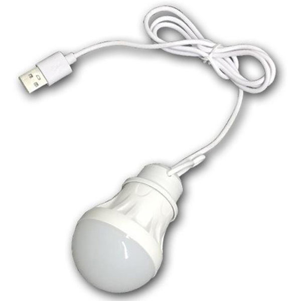 USB LED Lampa Glödlampa Campinglykta med USB Laddningskabel för Inomhus Utomhus Camping Tält Ordinary