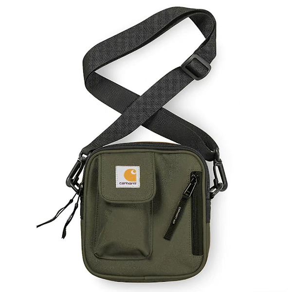 Fyrkantig Crossbody-väska för dam och herr, justerbar rem, liten axelväska för resor Green