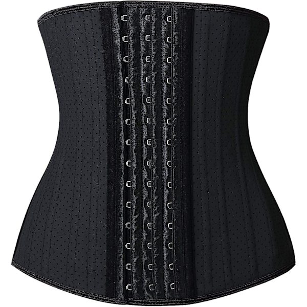 Dame Taljetræner Latex Underbust Stram Pasform BH Sportsbælte Timeglasform M