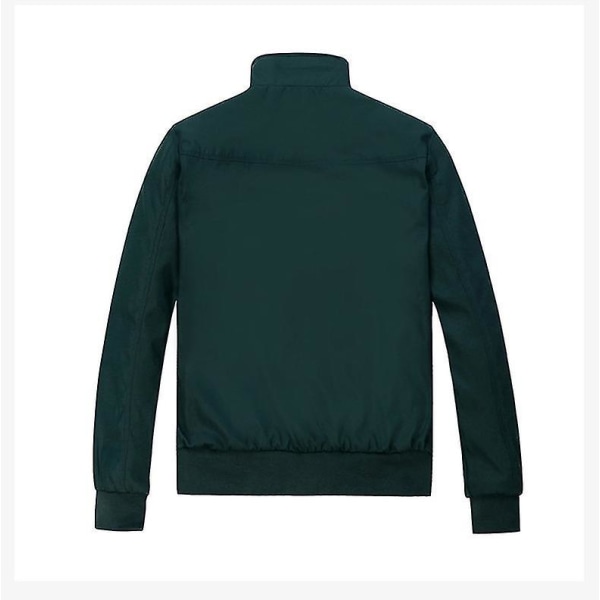 Elegant vårjakke for menn green 3xl