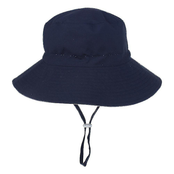 Vauvan aurinkohattu kesärannalle Upf 50+ aurinkosuoja vauvan poikien hatut taaperoille NAVY XS