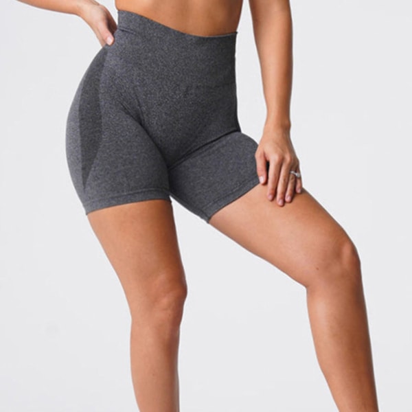 Fitness Urheilu Shortsit Kuntosali Jooga Shortsit Hengittävät Mukavat Käyttää Shortsit Treffeille Treeneihin Päivittäiseen Käyttöön Grey L